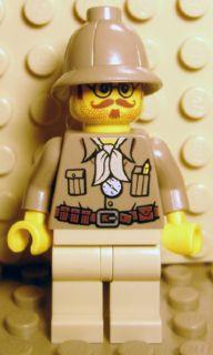 LEGO Minifigure-Professor Archibald Hale-Pharaoh's Quest-PHA002-Creative Brick Builders